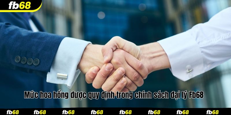 Mức hoa hồng được quy định trong chính sách đại lý Fb68